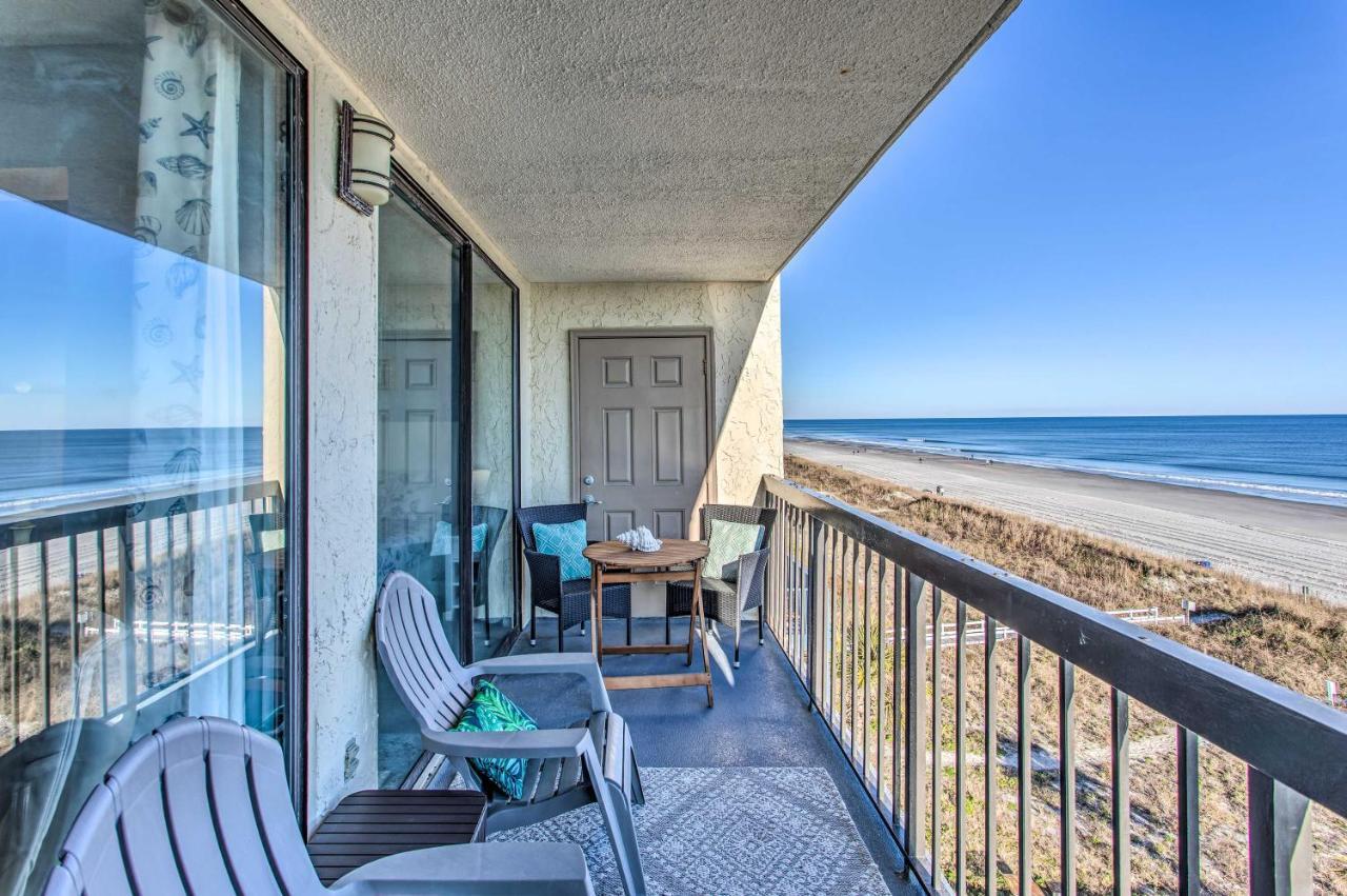 Luxury Myrtle Beach Condo Oceanfront With Hot Tub! Bagian luar foto